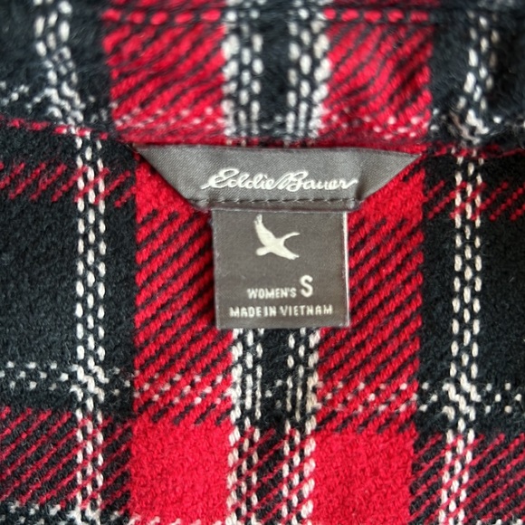 Eddie Bauer Heavy Weight Plaid Flannel - Picture 9 of 10